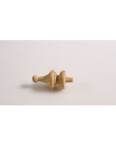 Holz  Endstück Turm, Artikel aus Holz, Holz, Buche, 30mm, Durchmesser 18mm
