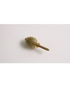 Endstück, Beschläge, Messing, 30mm, Durchmesser 16mm