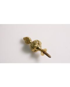 Endstück, Beschläge, Messing, 50mm, Durchmesser 20mm