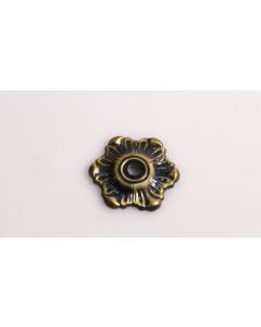 Rosette, Beschläge, Messing, 40mm, 40mm