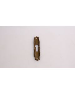 Schild, Beschläge, Messing, 53mm, 13mm