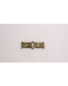 Schild, Beschläge, Messing, 50mm, 17mm