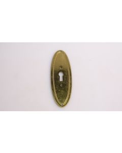 Schild, Beschläge, Messing, 95mm, 32mm