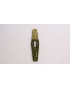 Schild, Beschläge, Messing, 95mm, 22mm