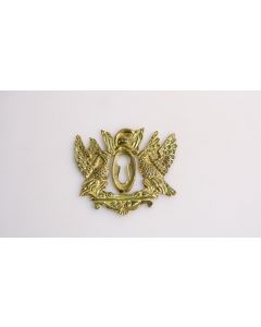 Schild, Beschläge, Messing, 65m, 75mm