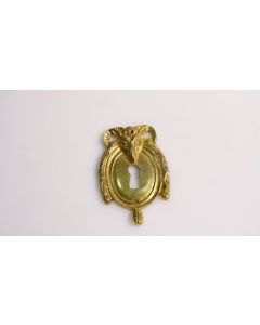 Schild, Beschläge, Messing, 75mm, 50mm