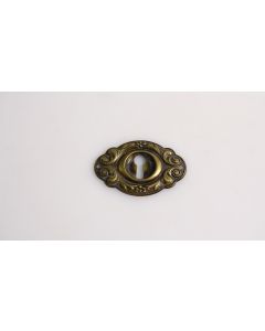 Schild, Beschläge, Messing, 55mm, 36mm