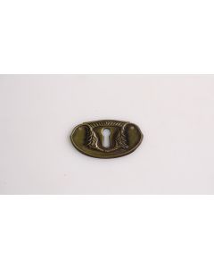 Schild, Beschläge, Messing, 55mm, 30mm