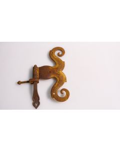 Zierband, Beschläge, Eisen, 120mm, 55mm