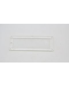 Etikettenrahmen, Beschläge, Kunststoff, 94mm, 35mm