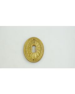 Schild, Beschläge, Messing, 55mm, 40mm