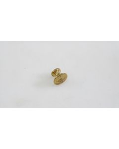 Knopf, Beschläge, Messing, Durchmesser 14mm