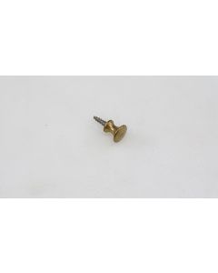 Knopf, Beschläge, Messing uni, Durchmesser 10mm