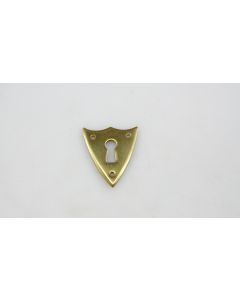 Schild, Beschläge, Messing, 39mm, 34mm