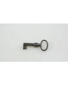 Schlüssel Rohling, Beschläge, Eisen, Halmlänge 21mm, Bart b 6mm l 6mm, Durchmesser 6mm