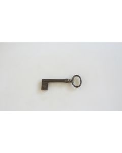 Schlüssel Rohling, Beschläge, Eisen, Halmlänge 45mm, Bart b 11mm l 15mm uni, Durchmesser 6mm