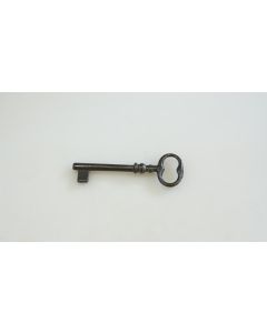 Schlüssel Rohling, Beschläge, Eisen, Halmlänge 42mm, Bart b 7mm l 9mm, Durchmesser 6mm
