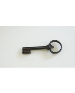 Schlüssel, Beschläge, Eisen, Halmlänge 58mm, Bart b 10mm l 20mm, Durchmesser 8mm