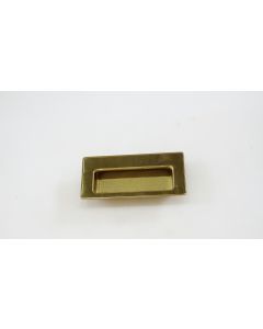 Schiebetürgriff, Beschläge, Messing, 85mm, 38mm