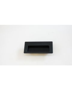 Schiebetürgriff schwarz, Beschläge, Messing, 85mm, 38mm