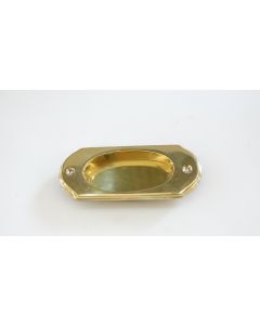 Schiebetürgriff, Beschläge, Messing, 117mm, 47mm