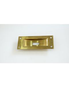 Schiebetürgriff, Beschläge, Messing, 115mm, 45mm