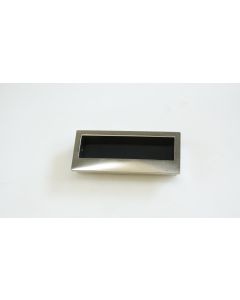 Schiebetürgriff, Beschläge, vernickelt, 85mm, 37mm