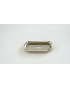 Schiebetürgriff, Beschläge, vernickelt, 90mm, 36mm