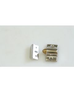 Schnäpper, Beschläge, vernickelt, 30mm, 20mm