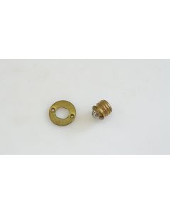 Kugelschnäpper, Beschläge, Messing, 15mm, 10mm