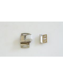 Schnäpper, Beschläge, vernickelt, 34mm, 17mm
