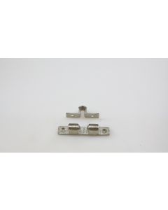 Möbelschnäpper, Beschläge, vernickelt, 60mm, 10mm