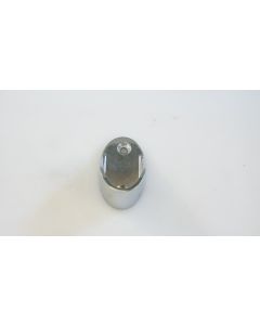 Schrankrohrlager, Beschläge, vernickelt, 50mm, 28mm