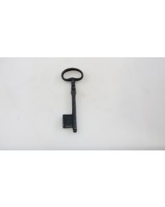 Schlüssel Rohling, Beschläge, Eisen, Halmlänge 63mm, Bart b 15mm l 20mm, Durchmesser 6mm
