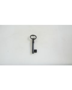 Schlüssel Rohling, Beschläge, Eisen, Halmlänge 40mm, Bart b 10mm l 10mm, Durchmesser 5mm