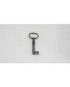 Schlüssel Rohling, Beschläge, Eisen, Halmlänge 25mm, Bart b 7mm l 10mm, Durchmesser 6mm