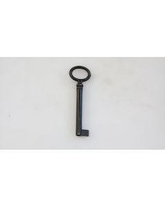 Schlüssel Rohling, Beschläge, Eisen, Halmlänge 50mm, Bart b 5mm l 7mm, Durchmesser 6mm