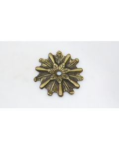 Rosette, Beschläge, Messing, 80mm, 80mm
