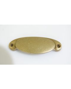 Muschelgriff, Beschläge, Messing, 100mm, 35mm