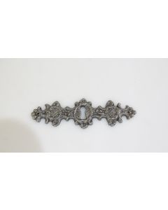 Schild, Kommoden Beschläge, altverzinnt, 125mm, 40mm