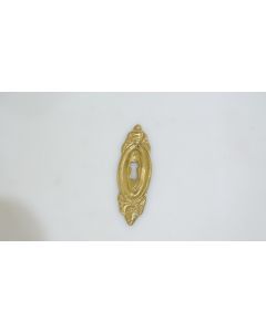 Schild, Beschläge, Messing, 93mm, 30mm