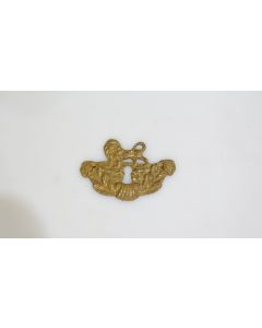 Schild, Beschläge, Messing, 85mm, 55mm