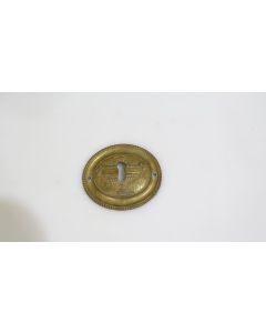 Schild, Beschläge, Messing, 70mm, 60mm