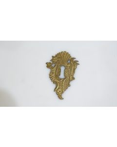 Schild, Beschläge, Messing, 96mm, 65mm