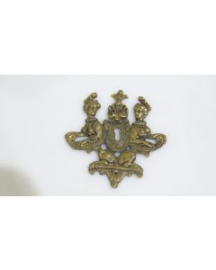 Schild, Beschläge, Messing, 115mm, 110mm