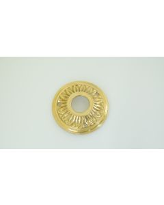 Rosette, Tür und Fensterbeschläge, Messing, 57mm, 57mm uni