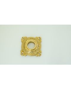 Rosette, Tür und Fensterbeschläge, Messing, 45mm, 45mm uni