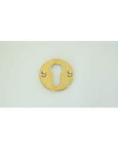 Rosette, Tür und Fensterbeschläge, Messing, 48mm, 48mm uni