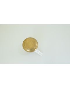 Türknauf, Tür und Fensterbeschläge, Messing uni, Durchmesser 46mm