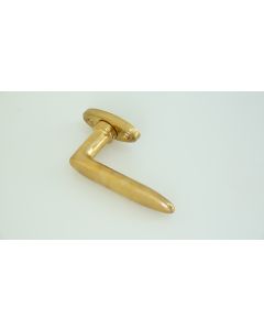 Halbolive, Tür und Fensterbeschläge, Messing, 108mm, 20mm uni